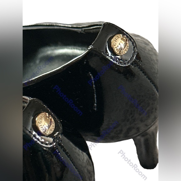 MICHAEL Michael Kors Dorothy Flex Black Patent high heels size 6.5 NEW no box - Picture 8 of 12